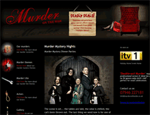 Tablet Screenshot of murderontheside.co.uk